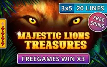 Majestic Lions Treasures Demo Slot