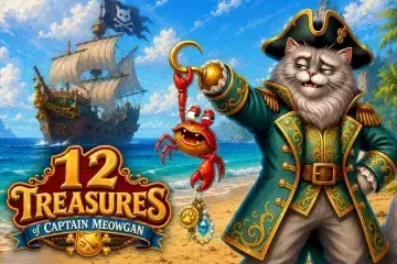 12 Treasures of Captain Meowgan Demo Slot
