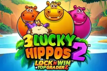 3 Lucky Hippos 2 Demo Slot